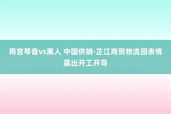 雨宫琴音vs黑人 中国供销·芷江商贸物流园表情露出开工开导