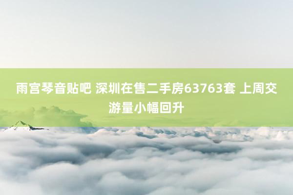 雨宫琴音贴吧 深圳在售二手房63763套 上周交游量小幅回升