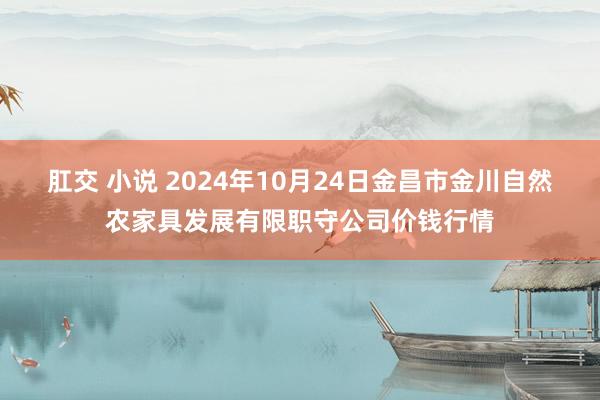 肛交 小说 2024年10月24日金昌市金川自然农家具发展有限职守公司价钱行情