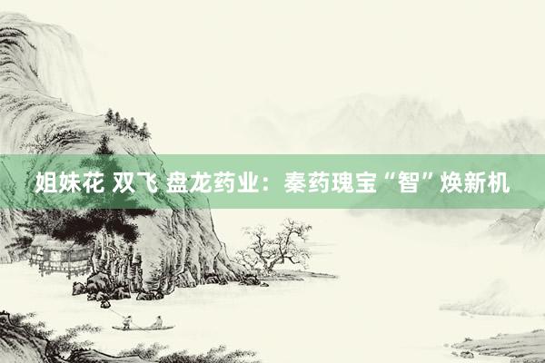 姐妹花 双飞 盘龙药业：秦药瑰宝“智”焕新机