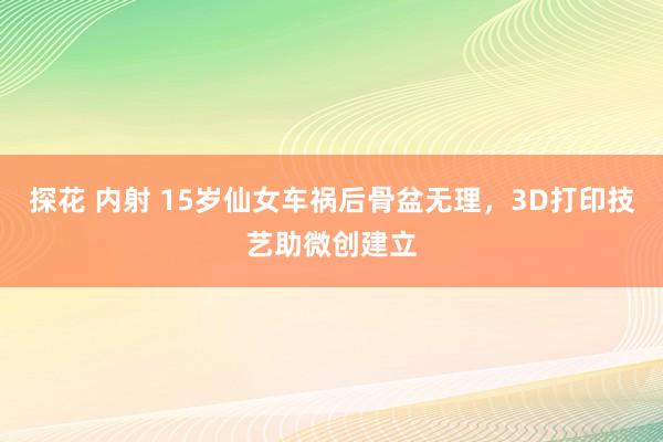 探花 内射 15岁仙女车祸后骨盆无理，3D打印技艺助微创建立