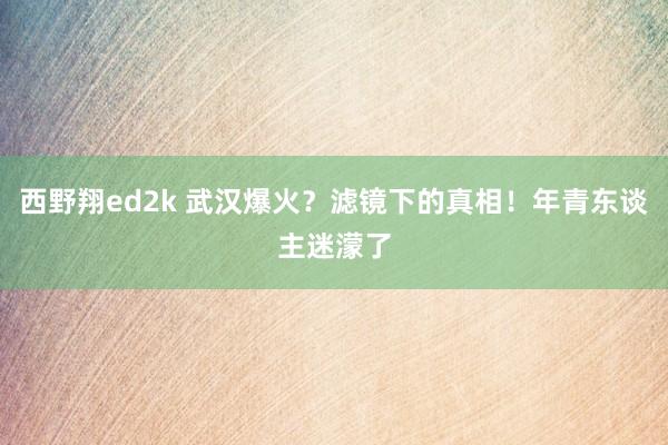 西野翔ed2k 武汉爆火？滤镜下的真相！年青东谈主迷濛了